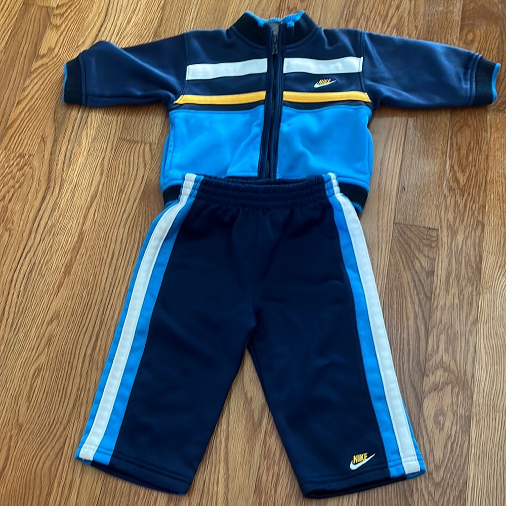 Nike sweat suit 12 month